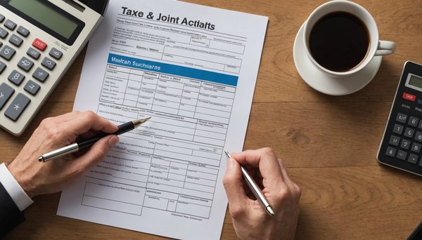 Taxes et impôts sur le compte joint